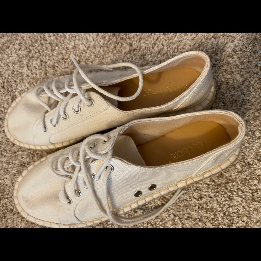 White sneakers !